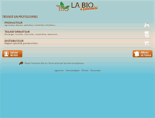 Tablet Screenshot of annuaire-bio.mobi